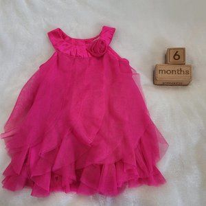 Pretty in Pink Flapper Girls Dress